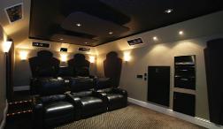 Sound proof room home theater
