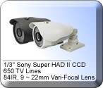 Night Vision Bullet Surveillance Cam